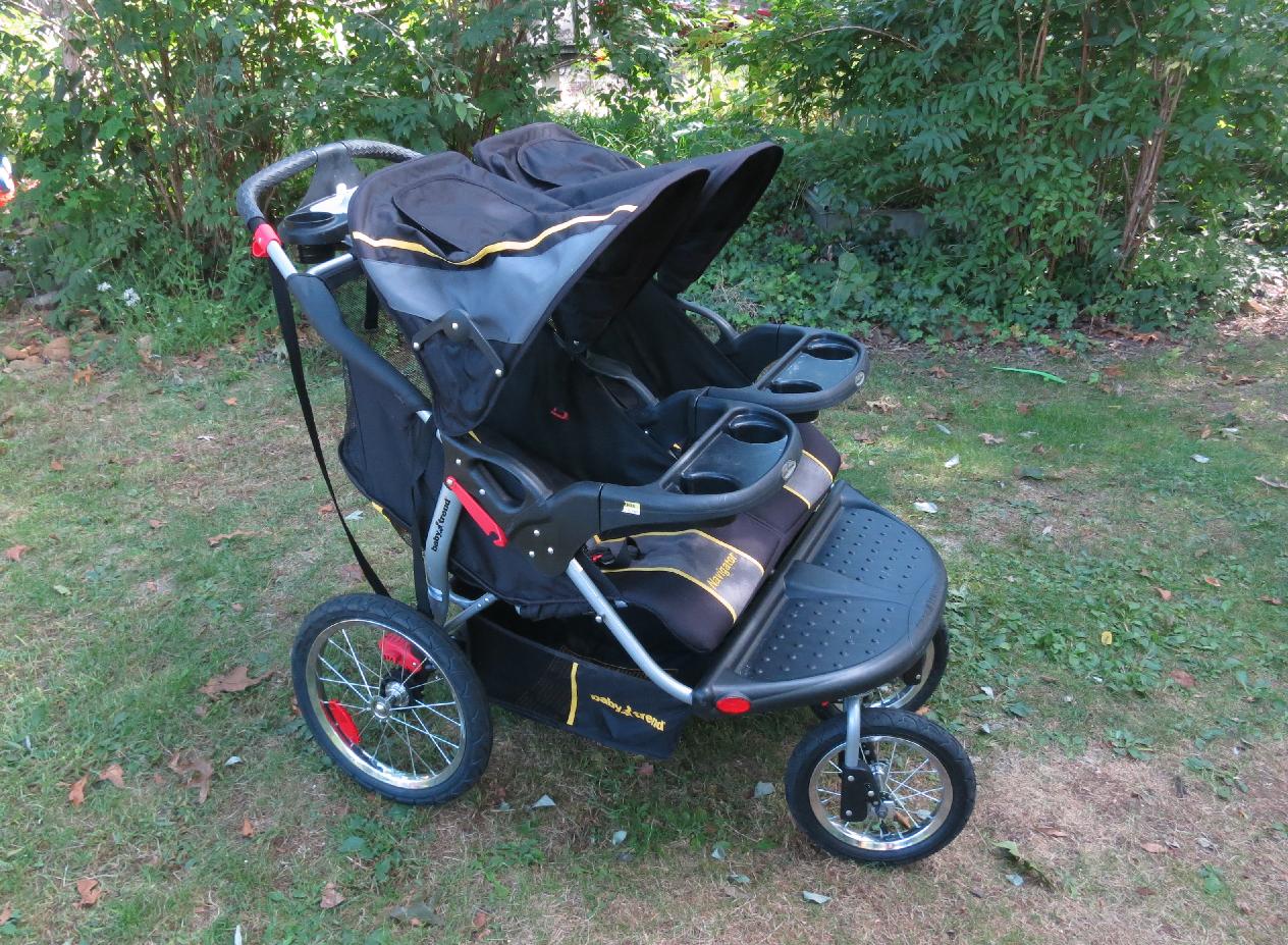 elle baby double stroller