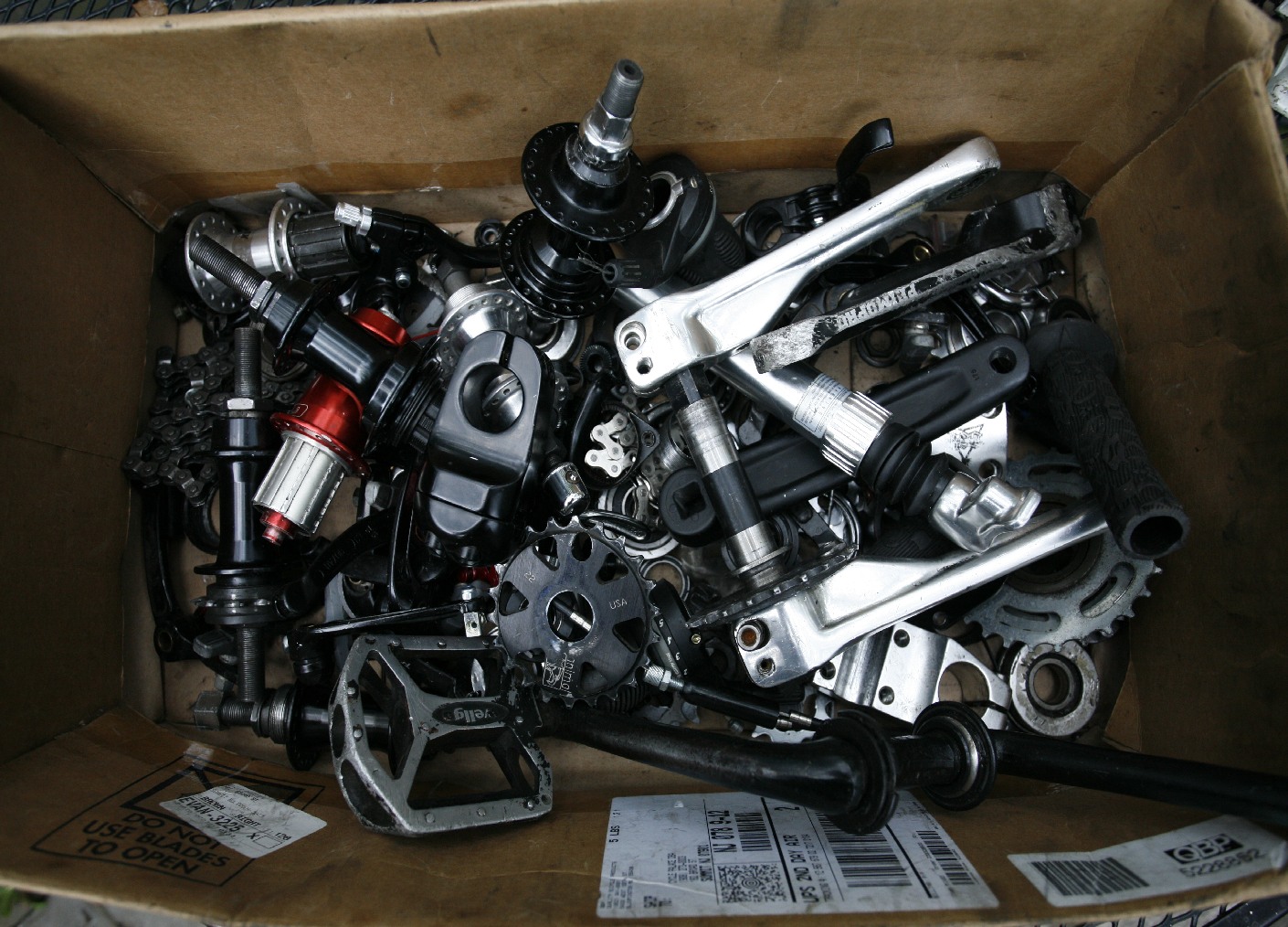 BMX parts