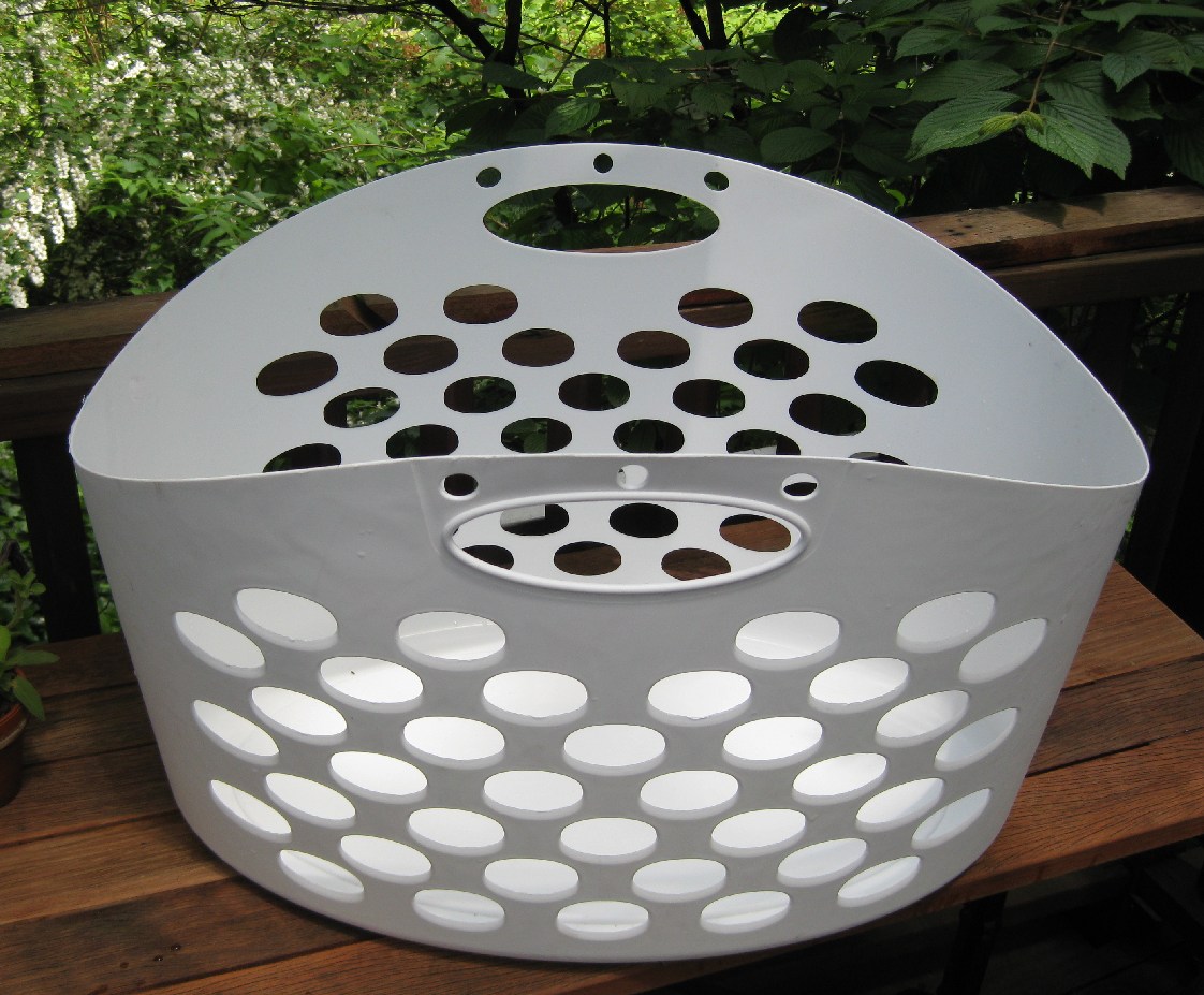 rubber washing basket