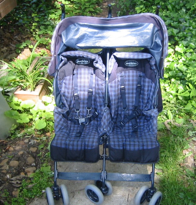 maclaren double stroller