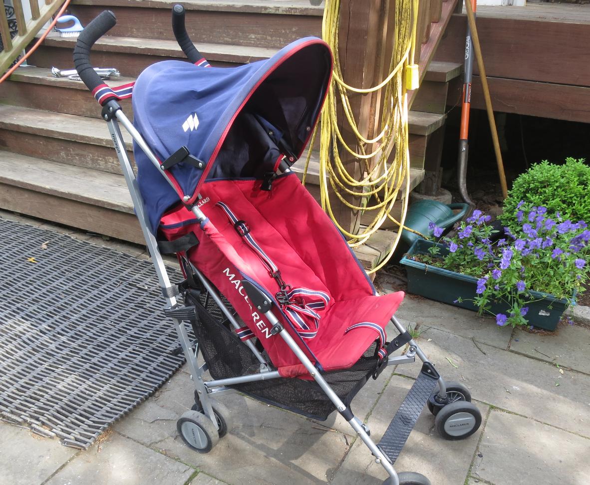 maclaren triumph stroller red