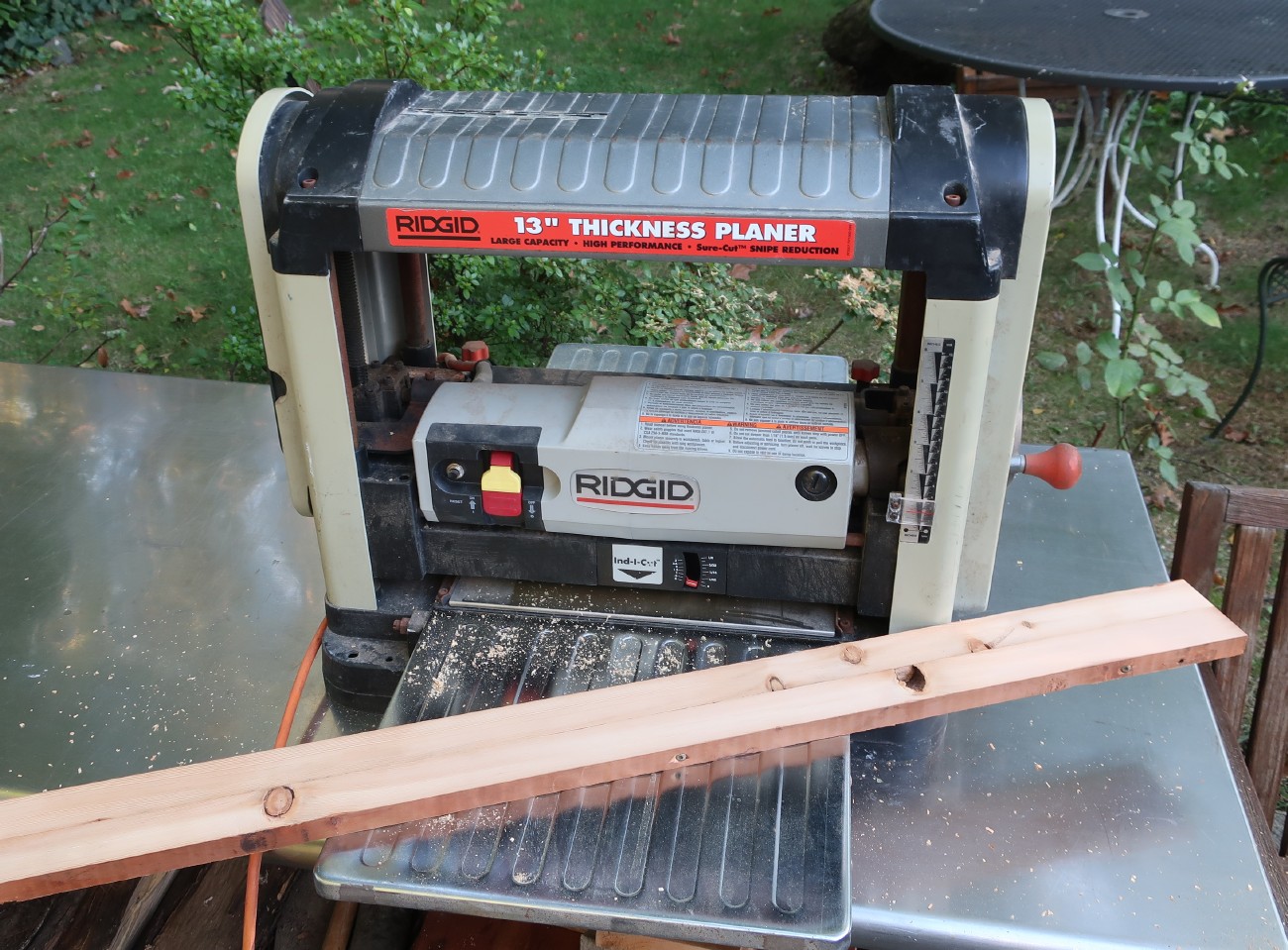 Ridgid Thickness Planer