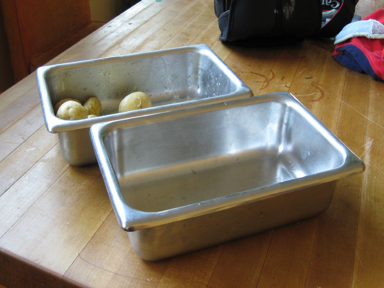 Stainless Food Trays