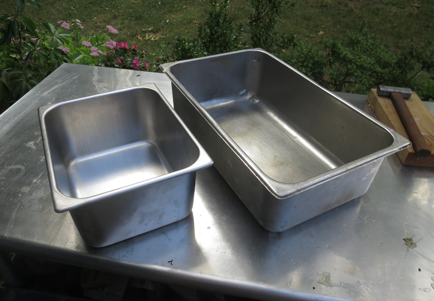 Stainless Food Trays