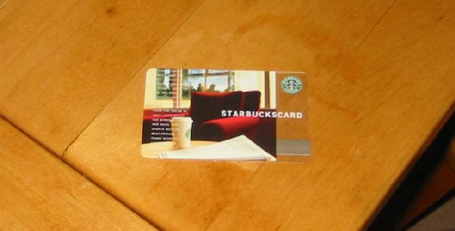 starbucks card